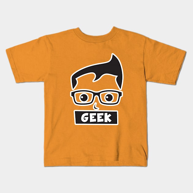 geek Kids T-Shirt by marcusmattingly